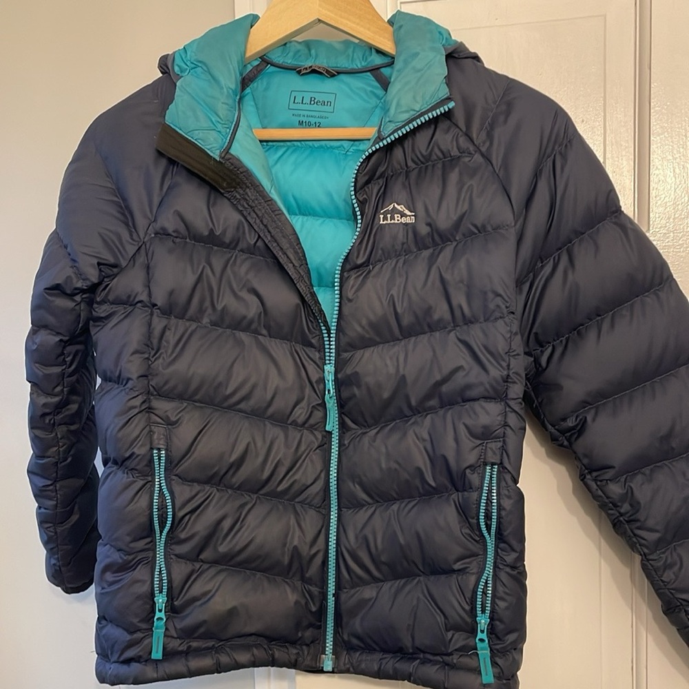 LLBean kids 650 down jacket